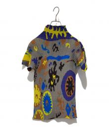 PLEATS PLEASE（プリーツプリーズ）の古着「マルチプリントカットソー」｜マルチカラー