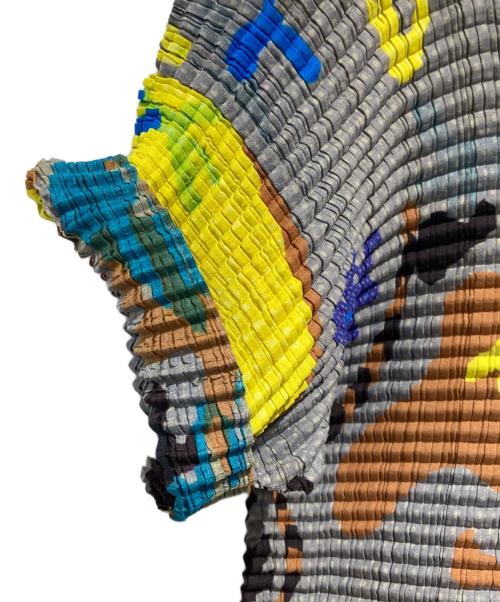 PLEATS PLEASE（プリーツプリーズ）PLEATS PLEASE (プリーツプリーズ) マルチプリントカットソー マルチカラー サイズ:Mの古着・服飾アイテム