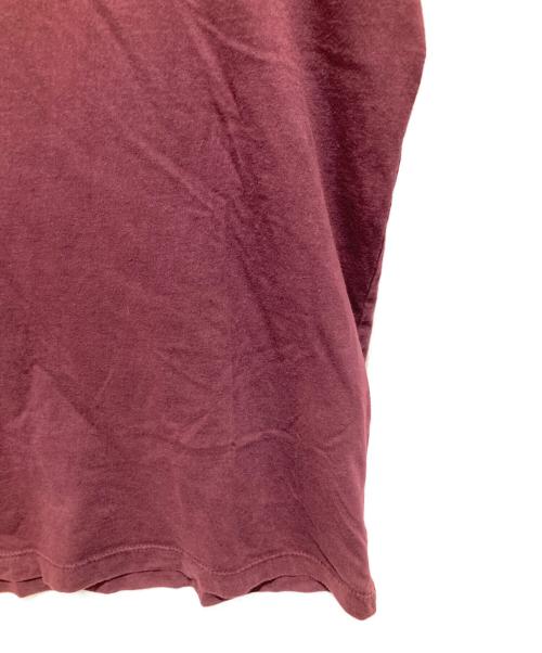Maison Margiela（メゾンマルジェラ）Maison Margiela (メゾンマルジェラ) Tシャツ ボルドー サイズ:48の古着・服飾アイテム