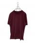 Maison Margiela（メゾンマルジェラ）の古着「Tシャツ」｜ボルドー
