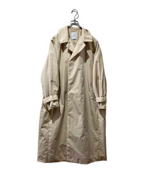 ebure（エブール）EBURE (エブール) 中綿コート ベージュ サイズ:38の古着・服飾アイテム