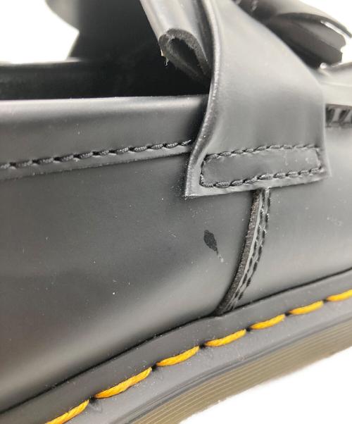 Dr.Martens（ドクターマーチン）Dr.Martens (ドクターマーチン) ADRIAN イエローステッチ ローファー ブラック サイズ:UK8の古着・服飾アイテム