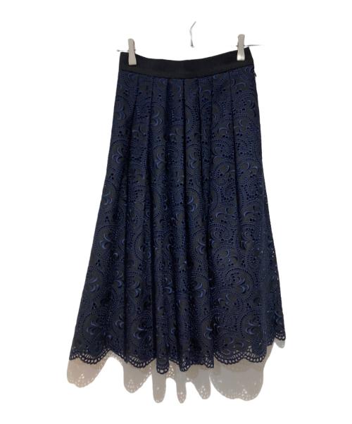 SHE TOKYO（シートーキョー）SHE Tokyo (シートーキョー) スカート ネイビー サイズ:38の古着・服飾アイテム