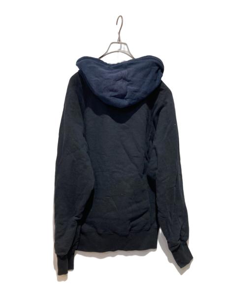 THREEFACE（スリーフェイス）THREEFACE (スリーフェイス) プルオーバーパーカー ブラック サイズ:Lの古着・服飾アイテム