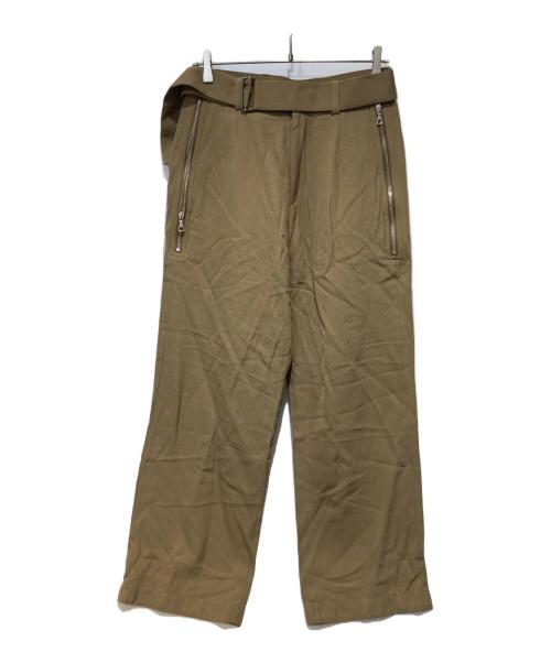 DRIES VAN NOTEN（ドリスヴァンノッテン）DRIES VAN NOTEN (ドリスヴァンノッテン) テーパードパンツ ベージュ サイズ:44の古着・服飾アイテム