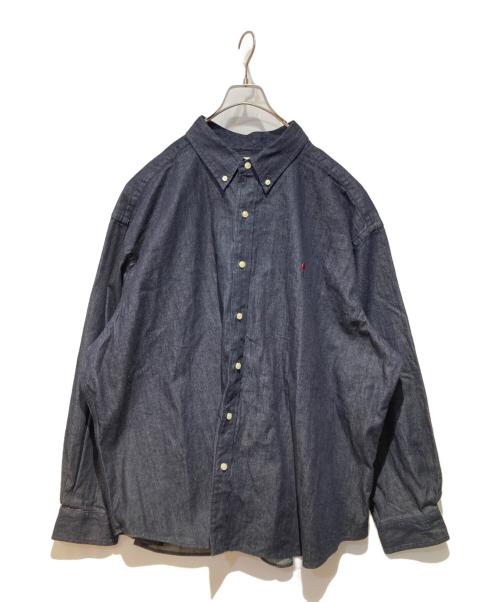 WIND AND SEA（ウィンダンシー）WIND AND SEA (ウィンダンシー) Balloon Denim Shirt インディゴ サイズ:XLの古着・服飾アイテム