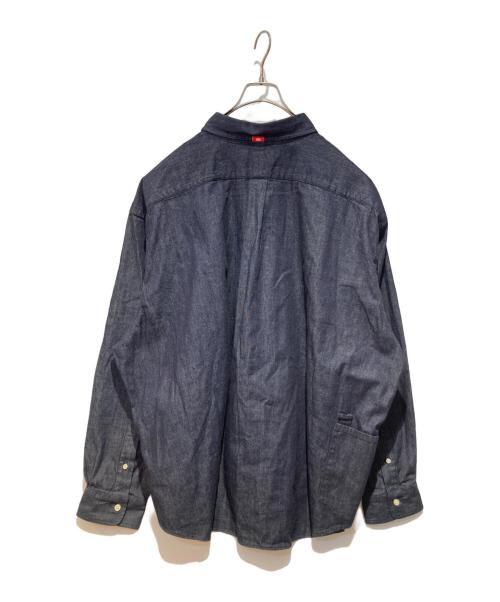 WIND AND SEA（ウィンダンシー）WIND AND SEA (ウィンダンシー) Balloon Denim Shirt インディゴ サイズ:XLの古着・服飾アイテム