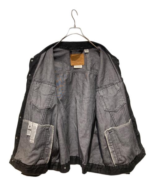 LEVI'S PReMIUM（リーバイス プレミアム）LEVI'S PReMIUM (リーバイス プレミアム) デニムジャケット ブラック サイズ:XLの古着・服飾アイテム