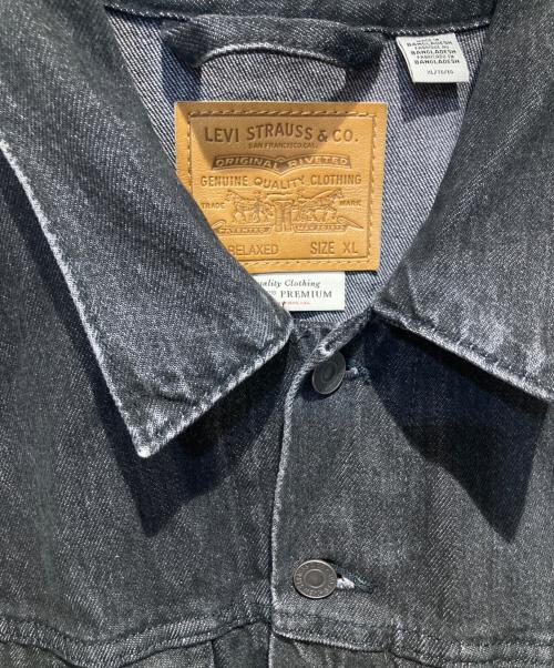 LEVI'S PReMIUM（リーバイス プレミアム）LEVI'S PReMIUM (リーバイス プレミアム) デニムジャケット ブラック サイズ:XLの古着・服飾アイテム