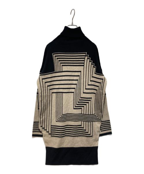 Jean Paul GAULTIER（ジャンポールゴルチェ）Jean Paul GAULTIER (ジャンポールゴルチェ) ニットワンピース ベージュ サイズ:Sの古着・服飾アイテム