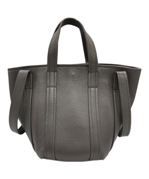 BALENCIAGA（バレンシアガ）BALENCIAGA (バレンシアガ) 2WAYショルダーバッグ グレーの古着・服飾アイテム