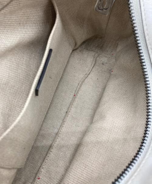 JIMMY CHOO（ジミーチュウ）JIMMY CHOO (ジミーチュウ) エンボススターミニトートバック ベージュの古着・服飾アイテム