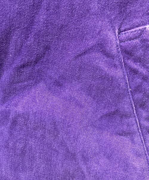 POLO RALPH LAUREN（ポロ・ラルフローレン）POLO RALPH LAUREN (ポロ・ラルフローレン) コーデュロイカラースイングトップ パープル×ブラウン サイズ:Freeの古着・服飾アイテム