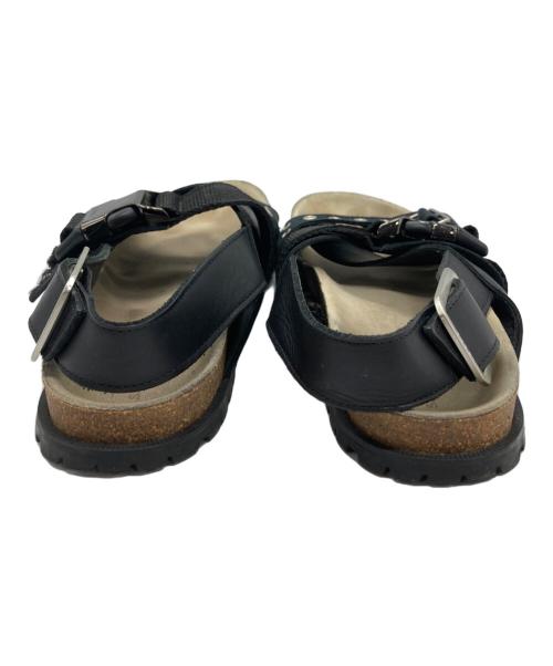 sacai（サカイ）sacai (サカイ) A.P.C. (アーペーセー) ストラップサンダル ブラック サイズ:SIZE43の古着・服飾アイテム