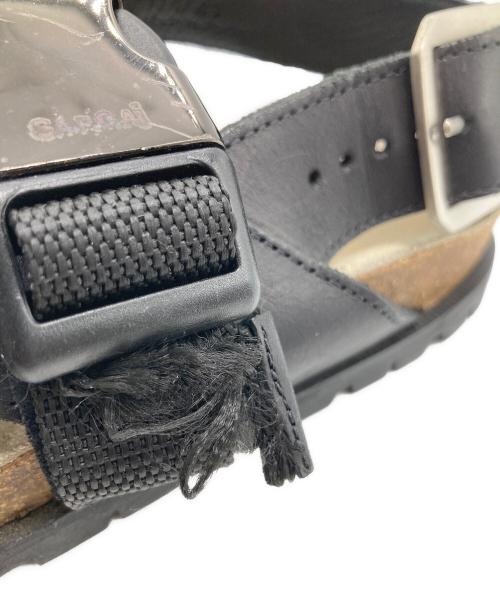 sacai（サカイ）sacai (サカイ) A.P.C. (アーペーセー) ストラップサンダル ブラック サイズ:SIZE43の古着・服飾アイテム