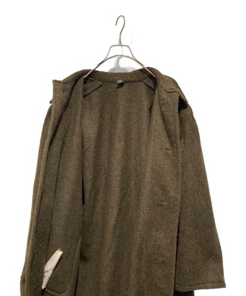 USED（ユーズド）USED (ユーズド) ウールオーバーコート グリーン サイズ:不明の古着・服飾アイテム