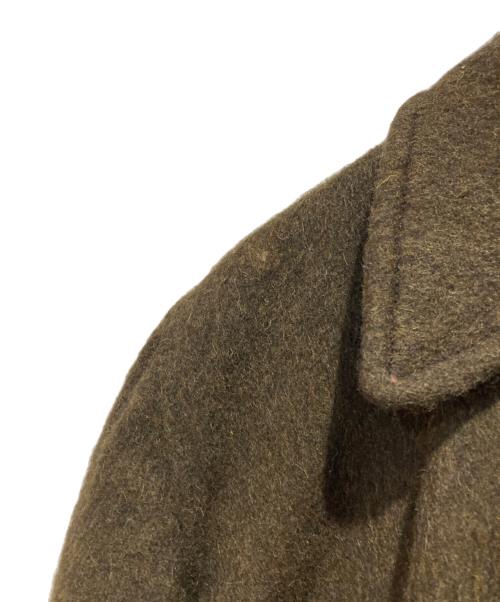 USED（ユーズド）USED (ユーズド) ウールオーバーコート グリーン サイズ:不明の古着・服飾アイテム