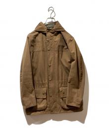 Barbour×WORK NOT WORK（バブアー×ワークノットワーク）の古着「別注オイルドジャケット」｜ベージュ