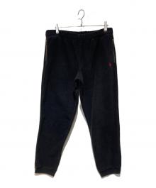 POLO RALPH LAUREN（ポロ・ラルフローレン）の古着「フリースパンツ」｜ブラック
