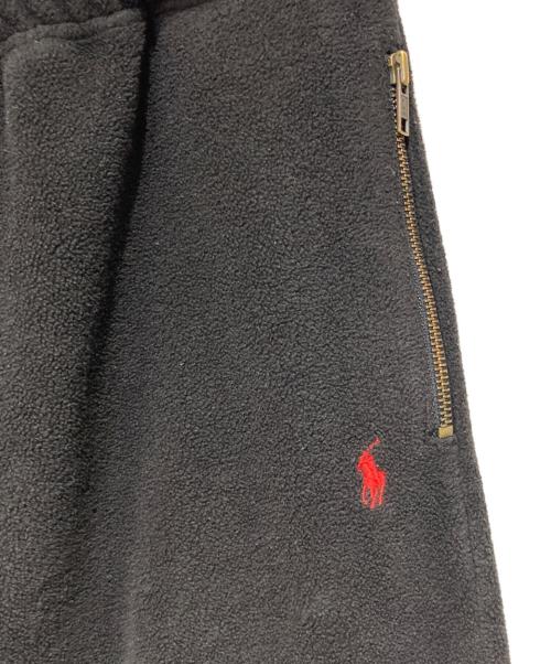 POLO RALPH LAUREN（ポロ・ラルフローレン）POLO RALPH LAUREN (ポロ・ラルフローレン) フリースパンツ ブラック サイズ:Sの古着・服飾アイテム