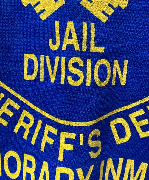 SPRUCE（スプルース）SPRUCE (スプルース) プリントスウェット ブルー サイズ:表記無しの古着・服飾アイテム