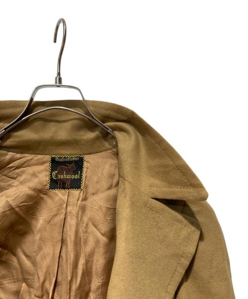 Bradley&Cox（ー）Bradley&Cox (ー) カシミヤコート ベージュ サイズ:表記無しの古着・服飾アイテム