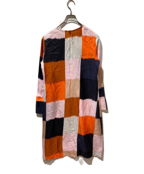 marimekko（マリメッコ）marimekko (マリメッコ) シルクワンピース ピンク サイズ:34の古着・服飾アイテム