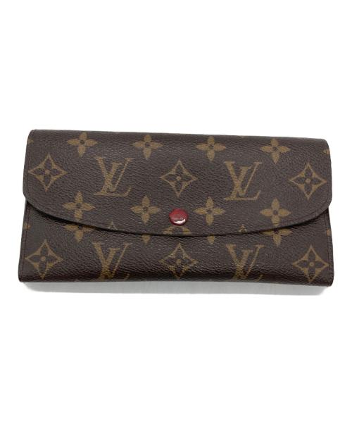 LOUIS VUITTON（ルイ ヴィトン）LOUIS VUITTON (ルイ ヴィトン) フラップ長財布 ルージュの古着・服飾アイテム