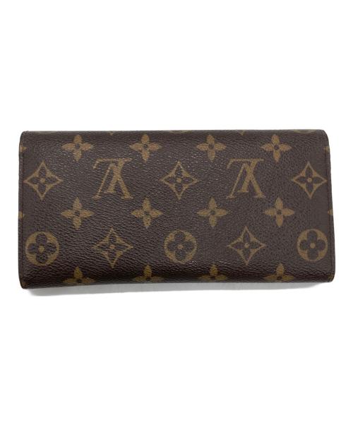 LOUIS VUITTON（ルイ ヴィトン）LOUIS VUITTON (ルイ ヴィトン) フラップ長財布 ルージュの古着・服飾アイテム