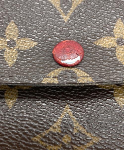 LOUIS VUITTON（ルイ ヴィトン）LOUIS VUITTON (ルイ ヴィトン) フラップ長財布 ルージュの古着・服飾アイテム