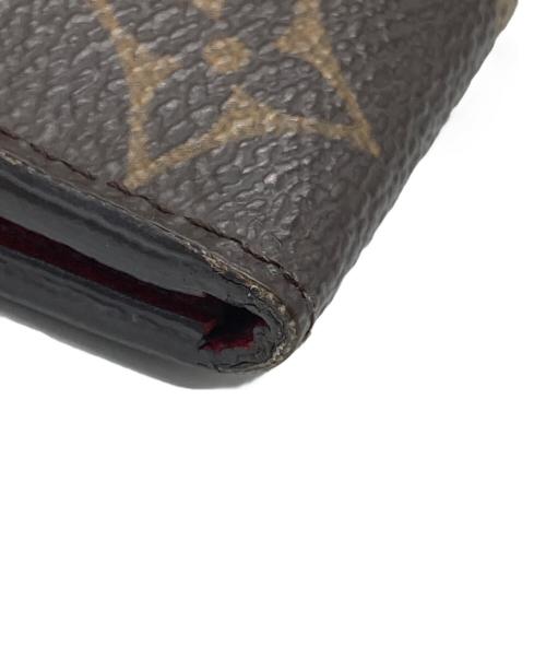 LOUIS VUITTON（ルイ ヴィトン）LOUIS VUITTON (ルイ ヴィトン) フラップ長財布 ルージュの古着・服飾アイテム