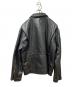 MORGAN MEMPHIS BELLE (モーガン メンフィス ベル) レザージャケット ブラック サイズ:46：18000円