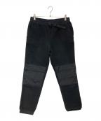 CarHarttカーハート）の古着「ナイロン切替フリースパンツ」｜ブラック