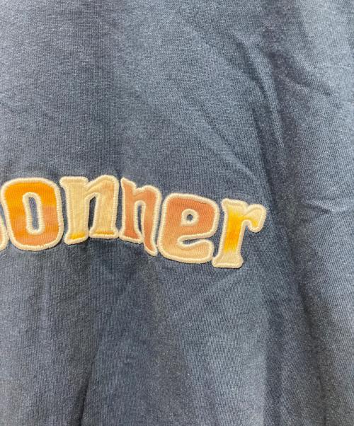 WALES BONNER（ウェールズボナー）WALES BONNER (ウェールズボナー) 23ss ロゴ刺繍Tee ネイビー サイズ:Mの古着・服飾アイテム