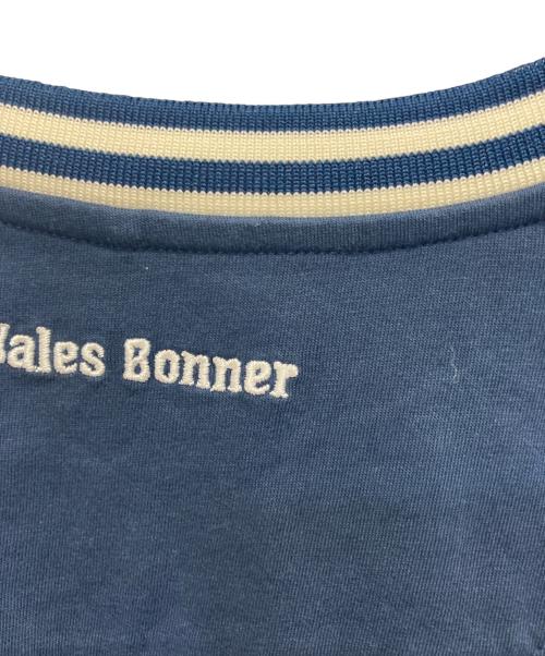 WALES BONNER（ウェールズボナー）WALES BONNER (ウェールズボナー) 23ss ロゴ刺繍Tee ネイビー サイズ:Mの古着・服飾アイテム