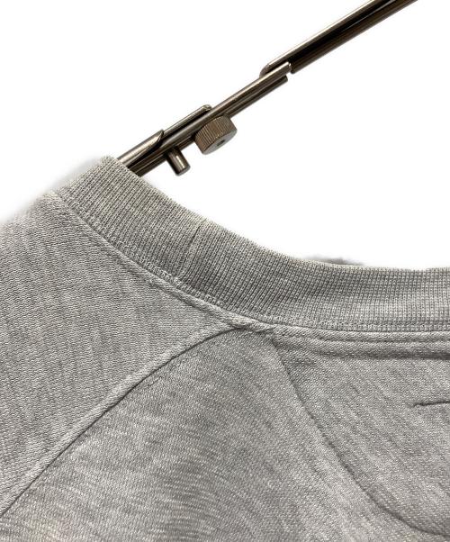 MM6 Maison Margiela（エムエムシックスメゾンマルジェラ）MM6 Maison Margiela (エムエムシックスメゾンマルジェラ) アシンメトリーS/Sスウェット グレー サイズ:FREEの古着・服飾アイテム