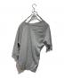 MM6 Maison Margiela (エムエムシックスメゾンマルジェラ) アシンメトリーS/Sスウェット グレー サイズ:FREE：8000円