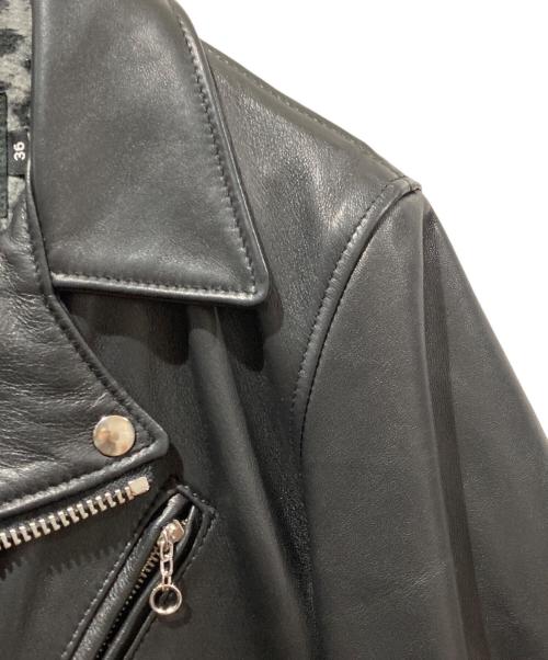 Schott（ショット）Schott (ショット) Leopard Double Riders ブラック サイズ:36の古着・服飾アイテム