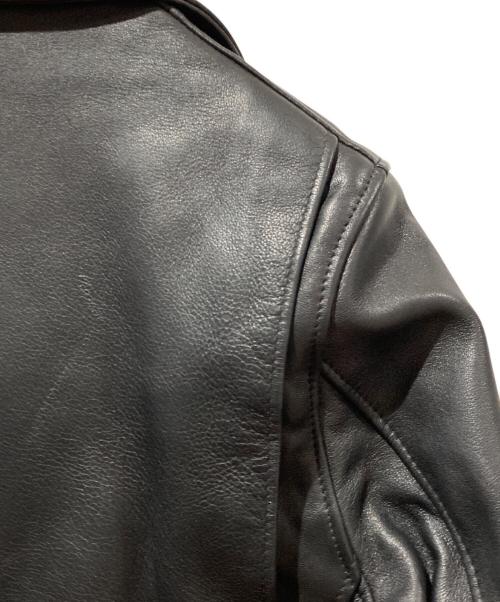 Schott（ショット）Schott (ショット) Leopard Double Riders ブラック サイズ:36の古着・服飾アイテム
