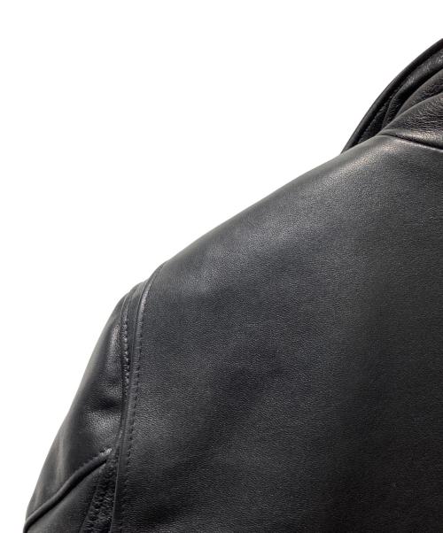 Schott（ショット）Schott (ショット) Leopard Double Riders ブラック サイズ:36の古着・服飾アイテム