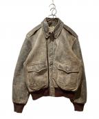 BANANA REPUBLICバナナリパブリック）の古着「A－2フライトジャケット」｜ブラウン