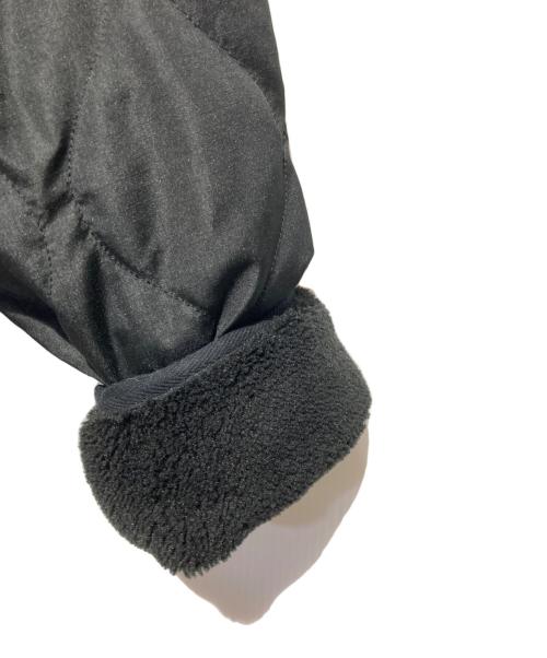 TAION（タイオン）TAION (タイオン) ミリタリー リバーシブル クルーネック ダウンジャケット ブラック サイズ:Mの古着・服飾アイテム