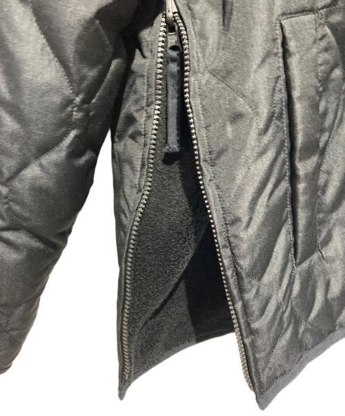 TAION（タイオン）TAION (タイオン) ミリタリー リバーシブル クルーネック ダウンジャケット ブラック サイズ:Mの古着・服飾アイテム