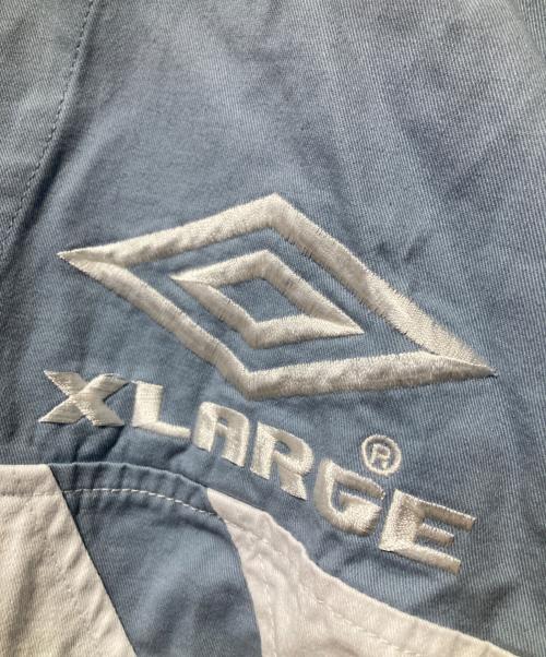 UMBRO（アンブロ）UMBRO (アンブロ) X-LARGE (エクストララージ) HALF ZIP PULLOVER JACKET スカイブルー サイズ:Ｌ 未使用品の古着・服飾アイテム