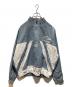 UMBRO（アンブロ）の古着「HALF ZIP PULLOVER JACKET」｜スカイブルー