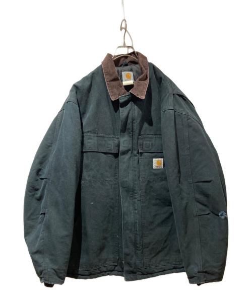 CarHartt（カーハート）CarHartt (カーハート) 90’s バックステンシルトラディショナルコート ブラック サイズ:46の古着・服飾アイテム