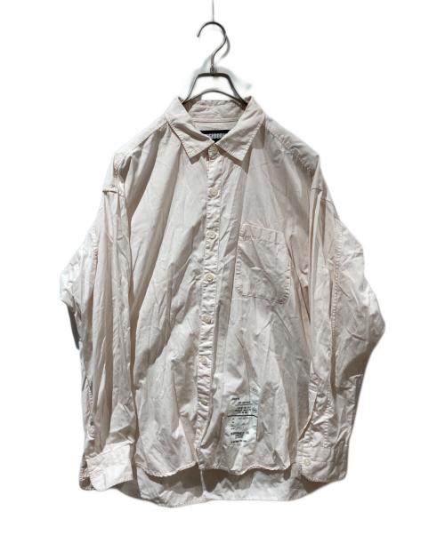 NEIGHBORHOOD（ネイバーフッド）NEIGHBORHOOD (ネイバーフッド) TRAD SHIRT LS ピンク サイズ:Mの古着・服飾アイテム