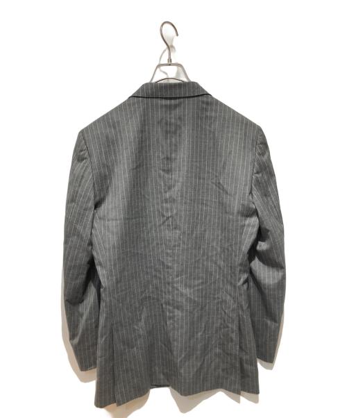 BURBERRY BLACK LABEL（バーバリーブラックレーベル）BURBERRY BLACK LABEL (バーバリーブラックレーベル) ピンストライプセットアップスーツ グレー サイズ:38Rの古着・服飾アイテム