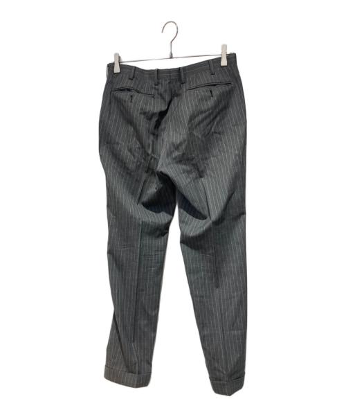 BURBERRY BLACK LABEL（バーバリーブラックレーベル）BURBERRY BLACK LABEL (バーバリーブラックレーベル) ピンストライプセットアップスーツ グレー サイズ:38Rの古着・服飾アイテム