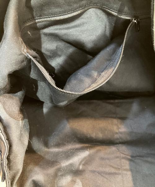 discord Yohji Yamamoto（ディスコード ヨウジヤマモト）discord Yohji Yamamoto (ディスコード ヨウジヤマモト) レザーショルダーバッグ ブラックの古着・服飾アイテム